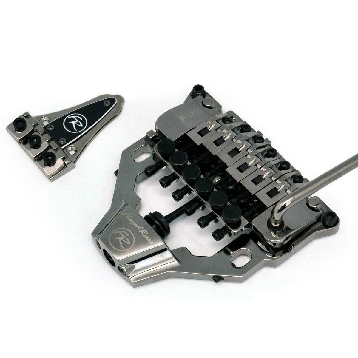 Floyd Rose FRTX05000 FRX Top Mount Tremolo System, Black Nickel