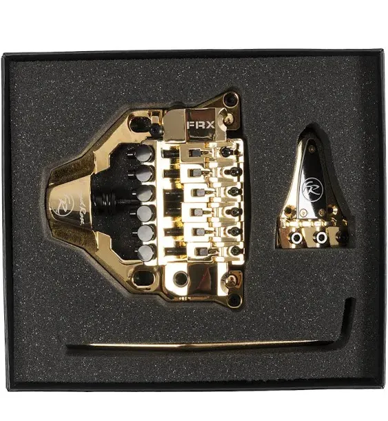 Floyd Rose FRTX03000 FRX Top Mount Tremolo System, Gold