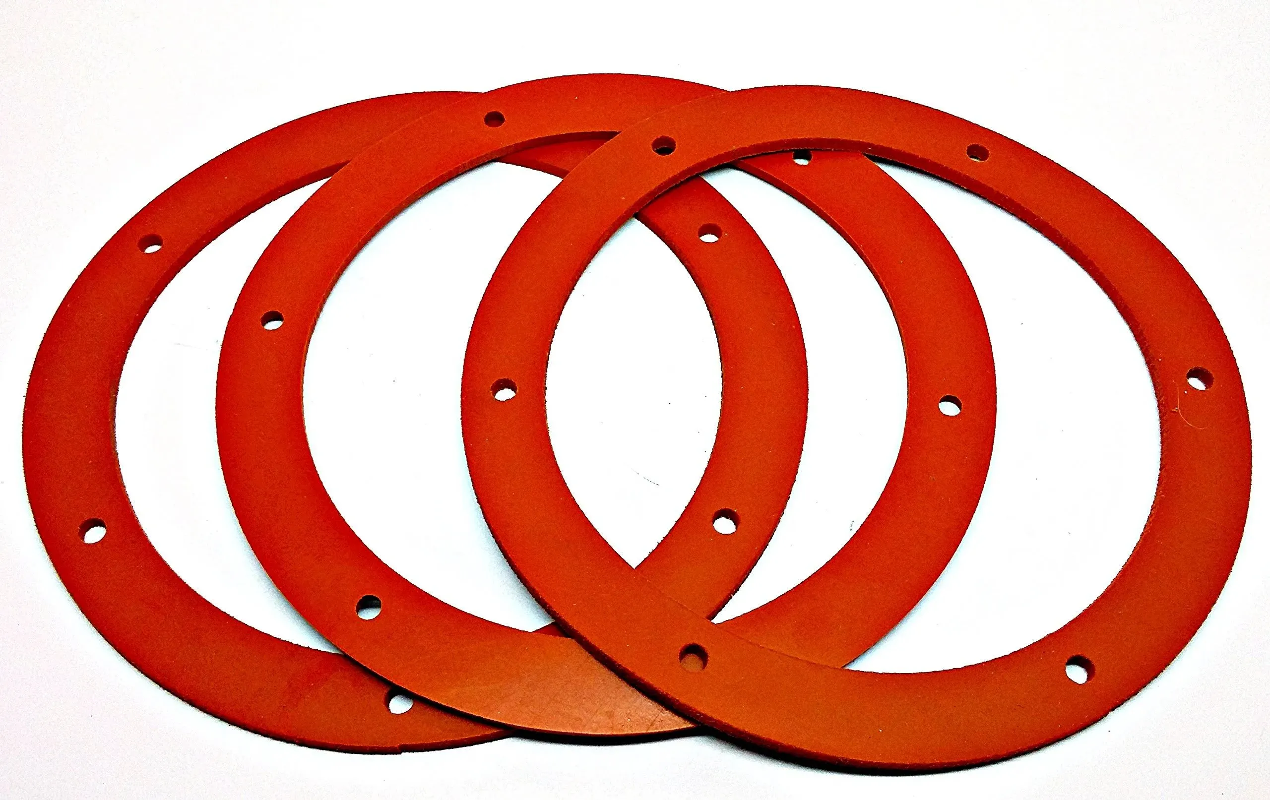 6" Silicone Gasket 3 Pack for Pellet Stove Combustion Fan