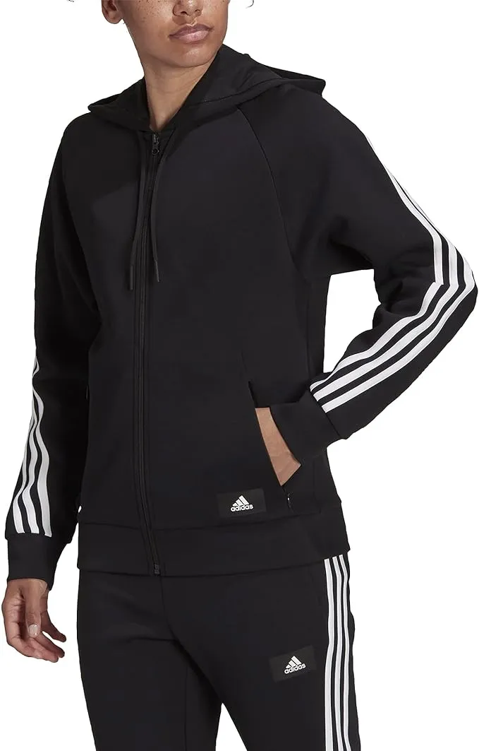 adidas Women's Sportswear Future Icon 3-stripes Hooded Tracktop