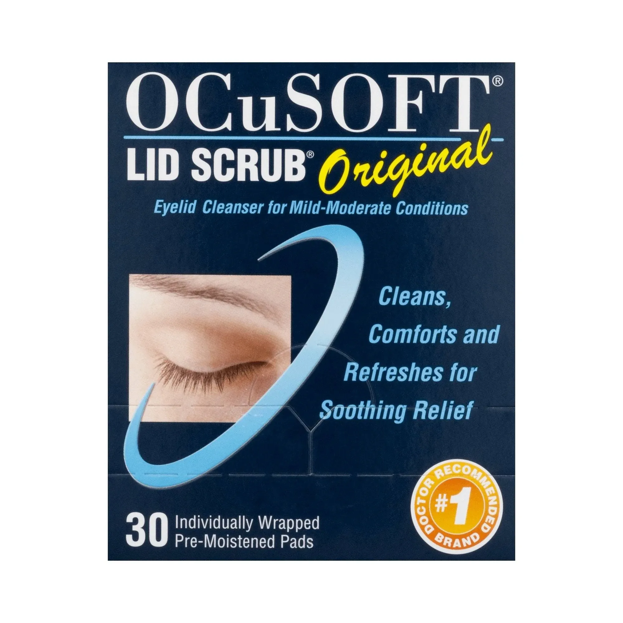 OCuSOFT Lid Scrub Original Eyelid Cleansing Pad