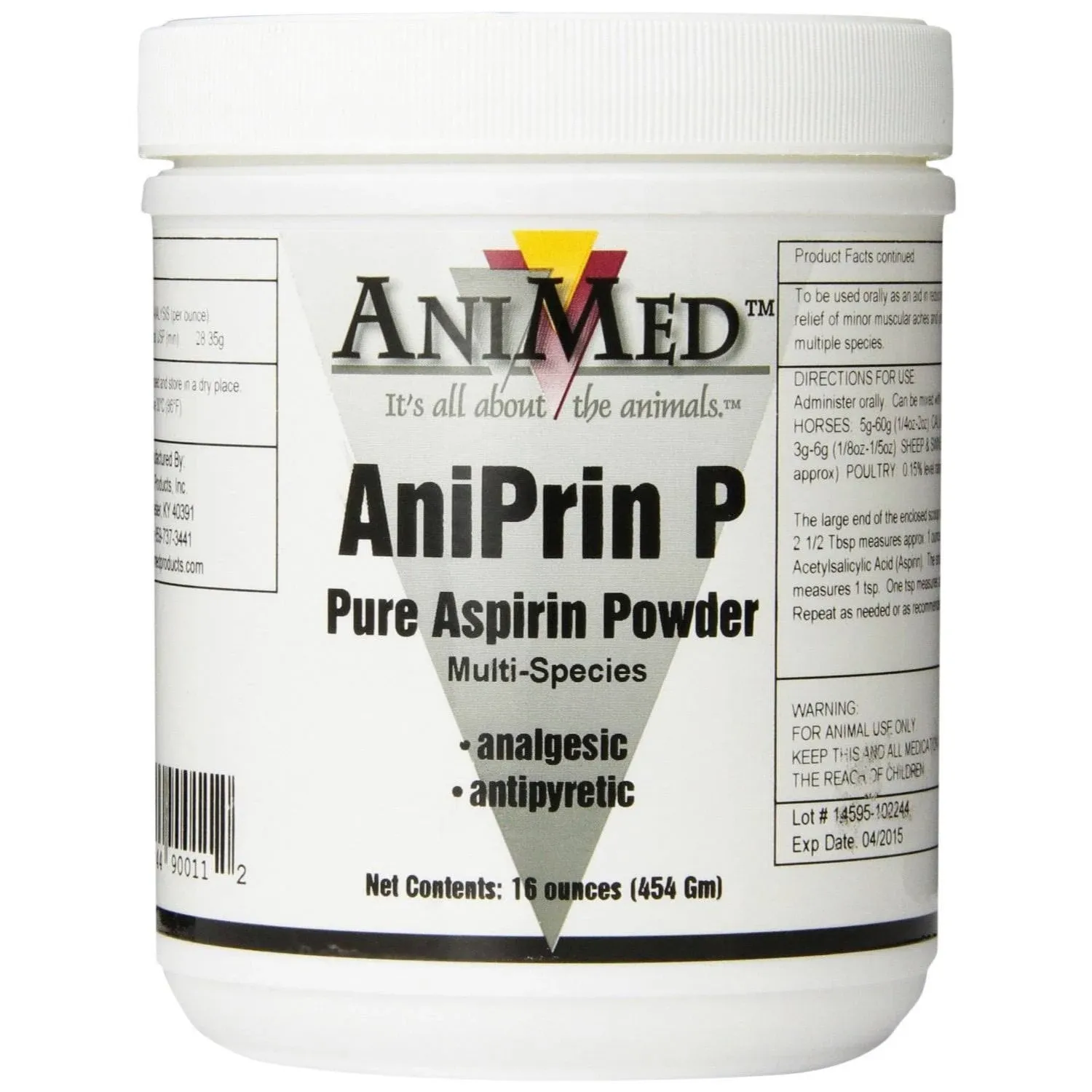 AniMed AniPrin P EQ Aspirin 16 Ounces