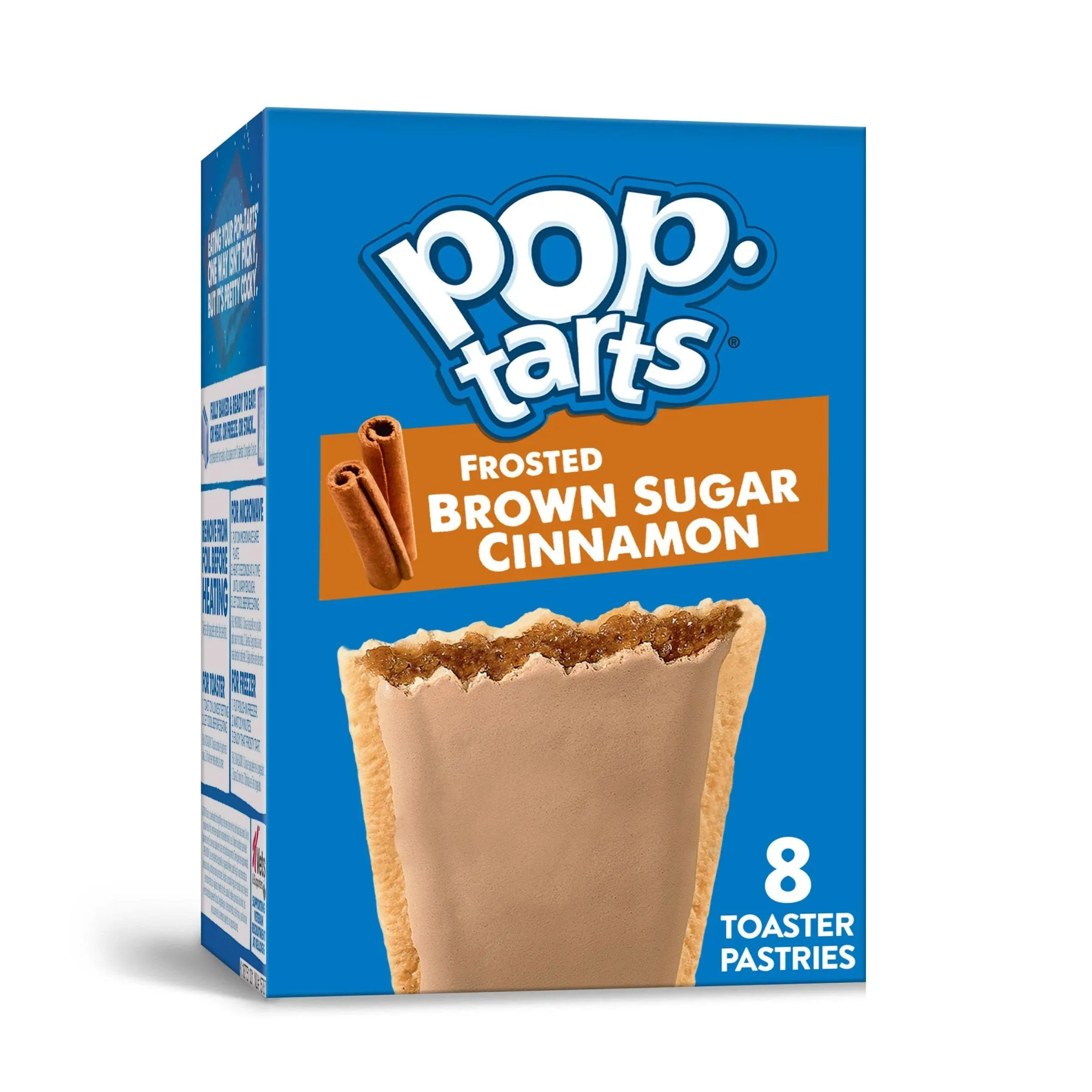 Frosted Brown Sugar Cinnamon Pop Tarts Toaster Pastries