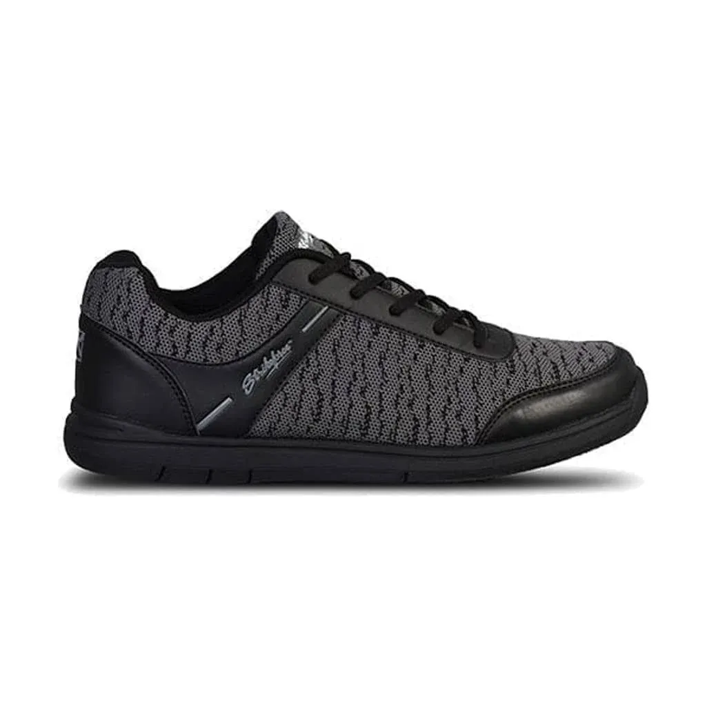 KR Strikeforce Mens Flyer Mesh Black Steel Bowling Shoes