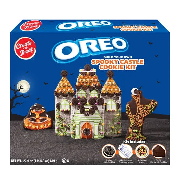 Create-A-Treat Oreo Spooky Castle Cookie Kit