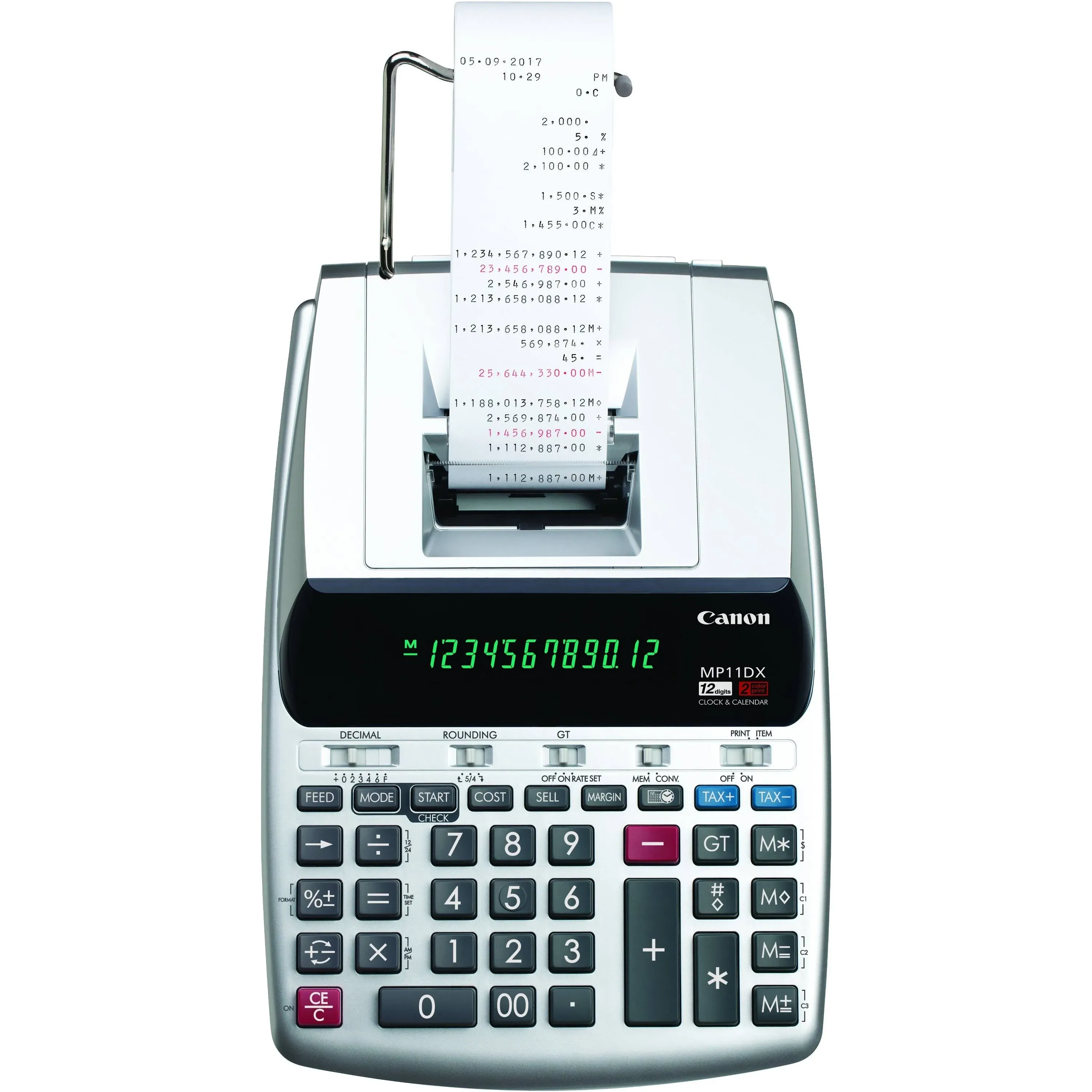 Canon MP11DX-2 Desktop Printing Silver calculator