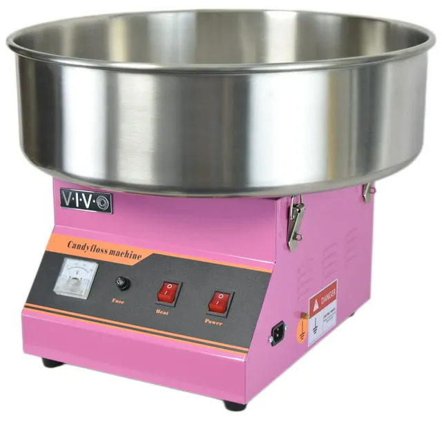 Electric Commercial Cotton Candy Machine / Floss Maker Pink Vivo (CANDY-V001)