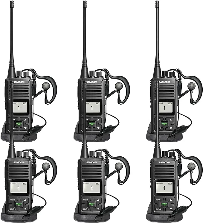 FPCN10A Two Way Radios Long Range 3000mAh Battery High Power 2 Way Radios