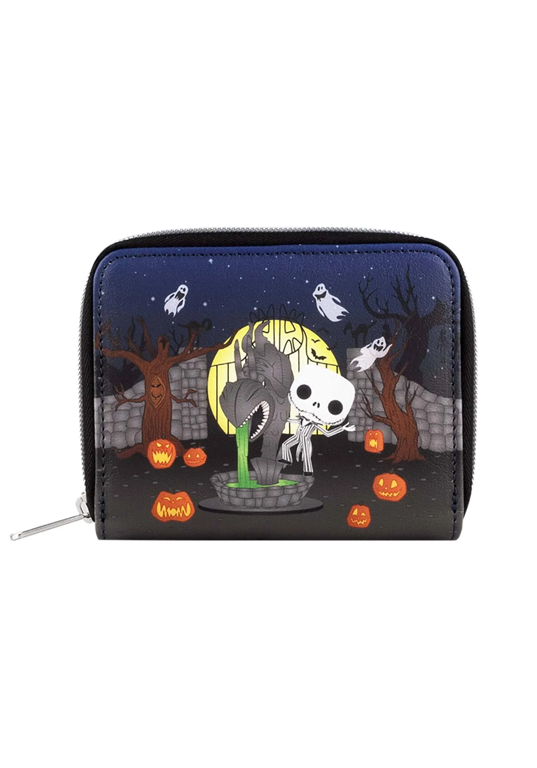 Disney Nightmare Before Christmas This Is Halloween Zip Around Wallet