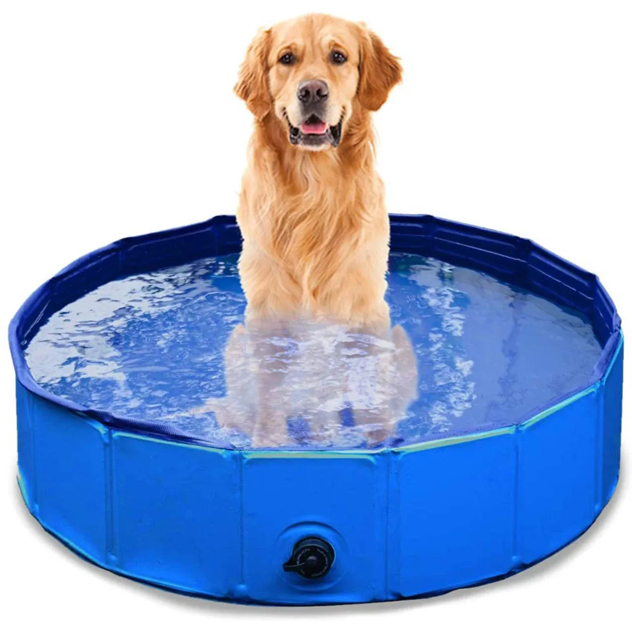 Zone Tech Collapsible Bathing Outdoor Portable Swimming Kids Pets Summer Pool