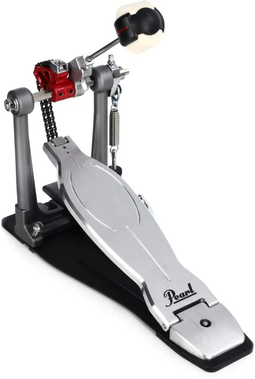 Pearl Eliminator Solo: Red Cam Single Bass Drum Kick Pedal (P1030R)