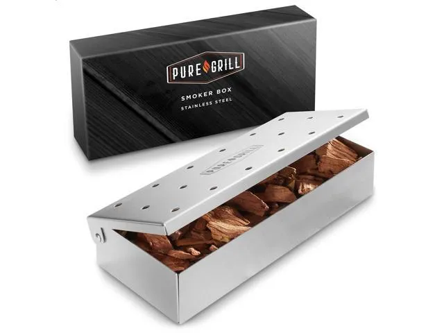 Pure Grill BBQ Smoker Box