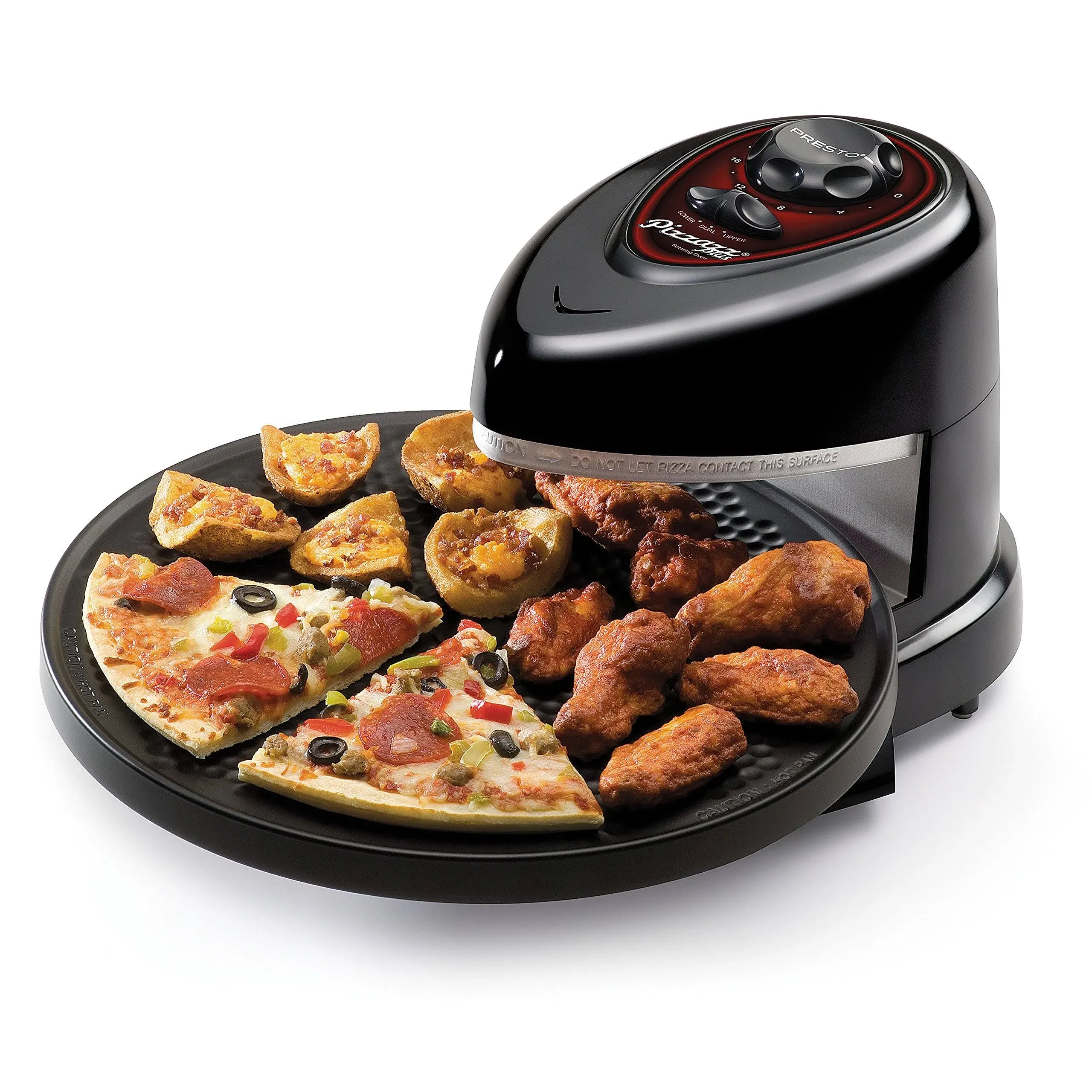 (USA Warehouse) Presto Pizzazz Plus Rotating Oven Pizza Cooker Baking Cookies Kitchen Food NEW -/PT# HF983-1754417243