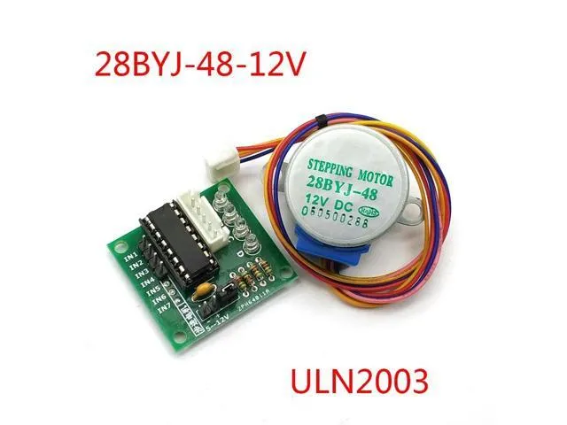 OIAGLH 28BYJ-48 12V 4 Phase DC Gear Stepper Motor + ULN2003 Driver Board for Uno DIY Kit