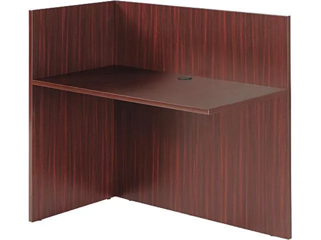 Alera ALEVA324424MY Valencia Reversible Reception Return, 44w x 23-5/8d x 41-1/2h, Mahogany