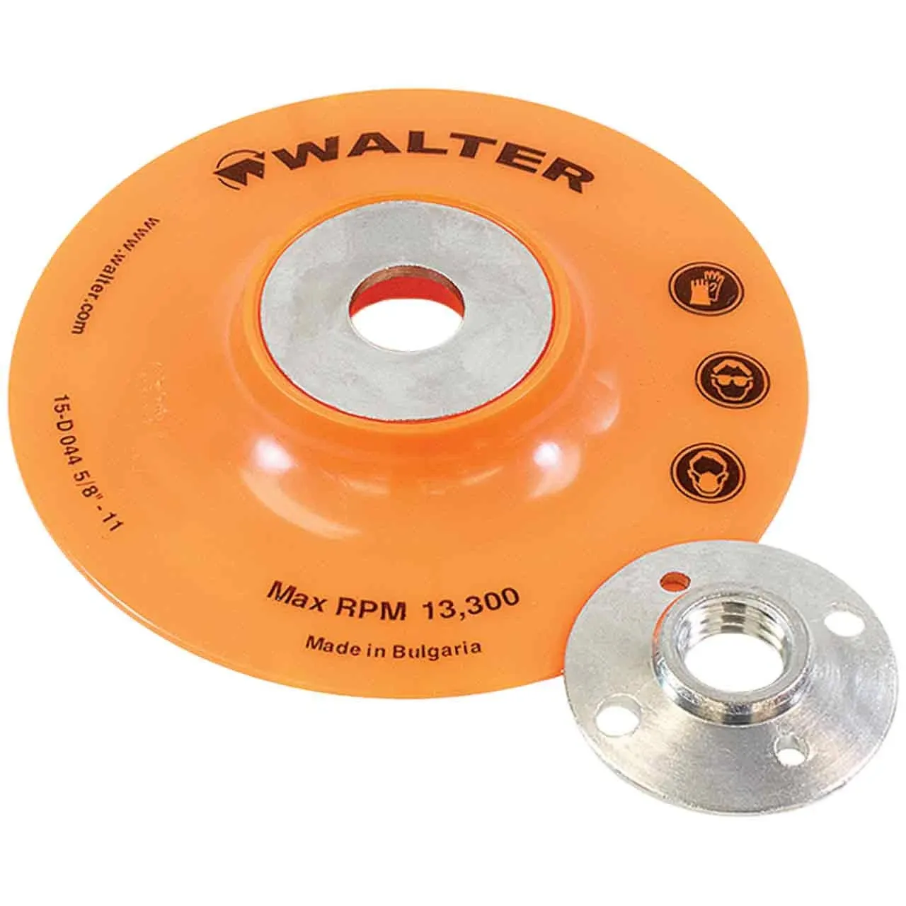 Walter Surface Technologies 15D044 Backing Pad Assembly, 4-1/2"