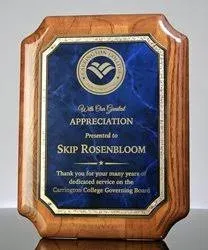 Service Appreciation Award Plaque