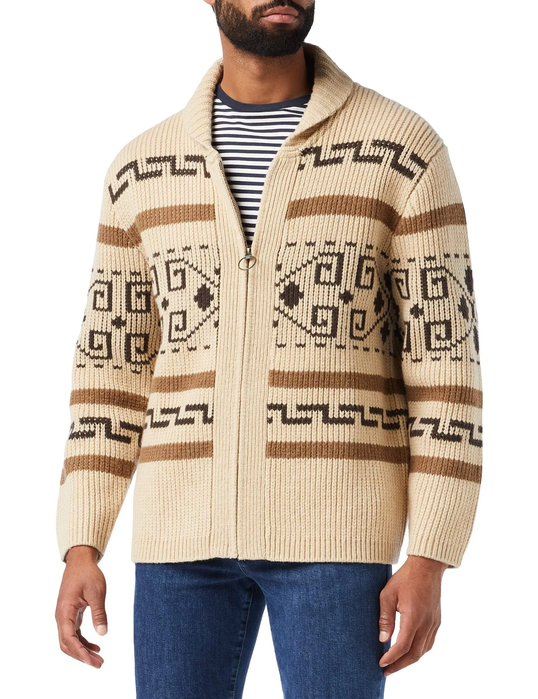 Pendleton Men's The Original Westerley Zip Up Cardigan Sweater