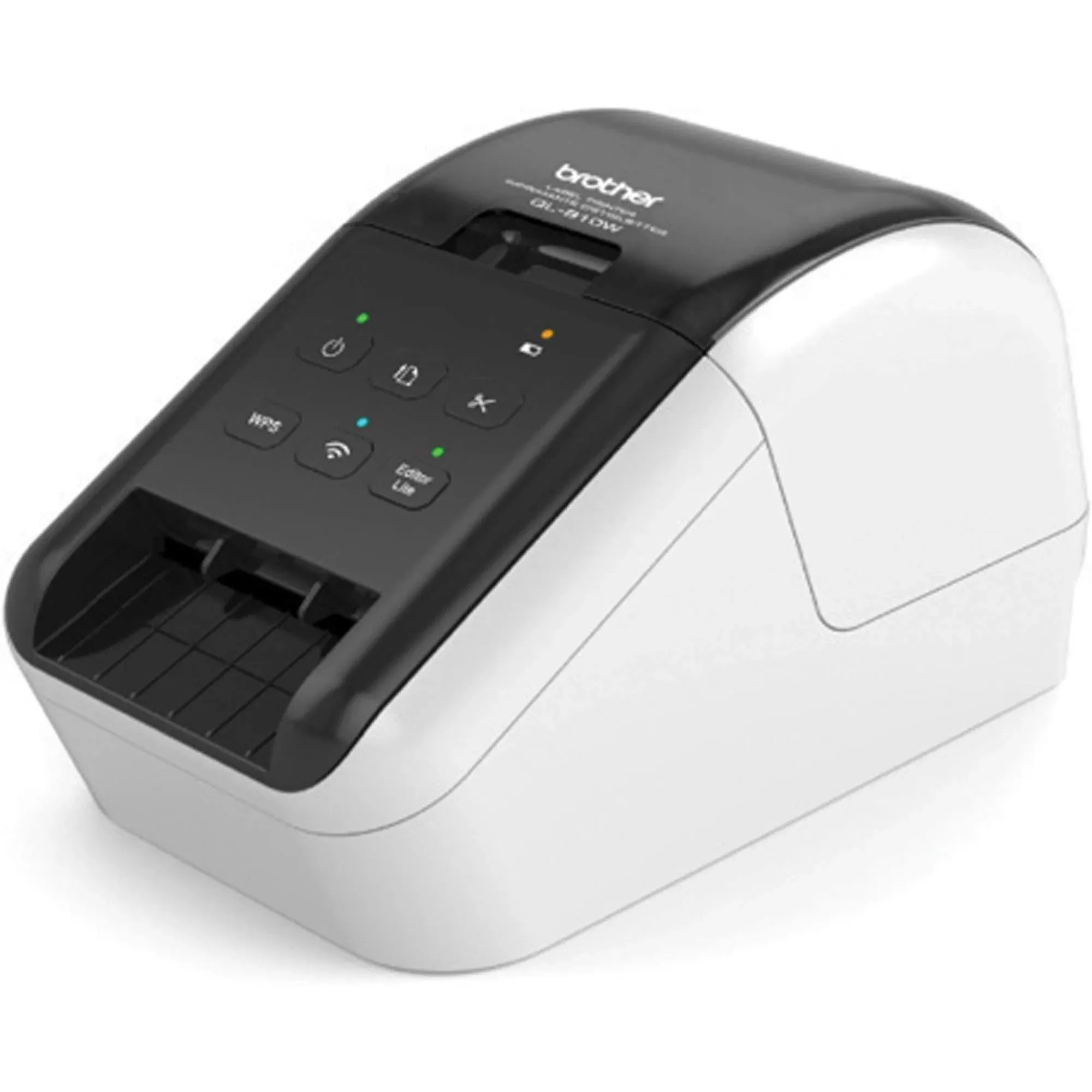 Brother QL-810W Wireless Label Printer - Direct Thermal - Monochrome - Prints amazing Black/Red labels using DK-2251. Print labels wirelessly using AirPrint or Brother iPrint&Label app. Ultra-fast, printing up to 110 standard address labels per minute wi