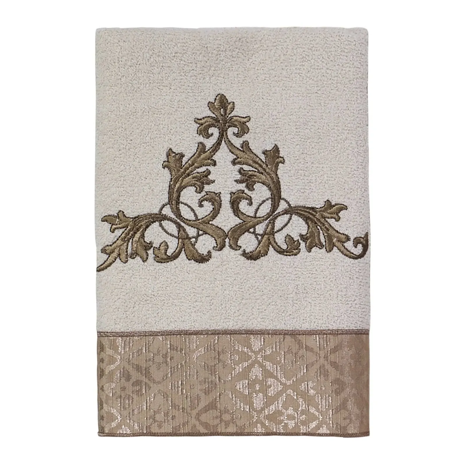 Avanti Monaco Hand Towel, Ivory