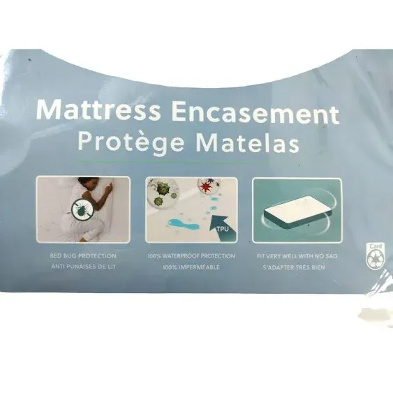 Mattress Protector Queen Size, Bed Bug Proof  Cover Waterproof for Bed Zippered