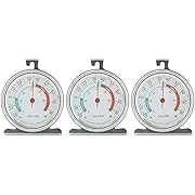 Taylor Classic Series Large Dial Fridge/Freezer Thermometer - 3 Pack