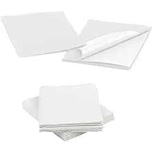 Disposable Dental Bibs 13"x18" - 3 Ply Waterproof Tattoo Bib Sheet for Patients - Dentist or Medical Tray Cover and Nail Table Cover Supplies, White