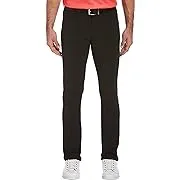 PGA TOUR Men's Flat Front Comfort Stretch 5 Pocket Golf Pant, Black Heather, 32W x 30LPGA TOUR Men's Flat Front Comfort Stretch 5 Pocket G…