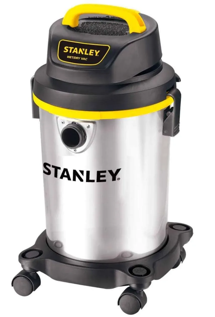 Stanley 4 Gal. Stainless Steel Wet/Dry Vacuum SL18129