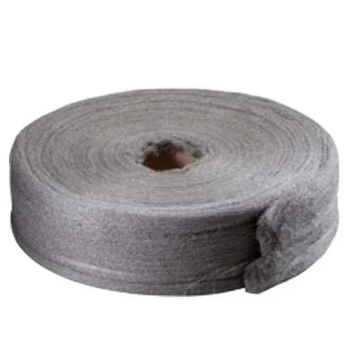 Grade 0000 Steel Wool 5lb Fine Steel Wool Roll Steel Wool 0000 for Cleaning, Remove Rust, Buffing Wood and Metal Finishes