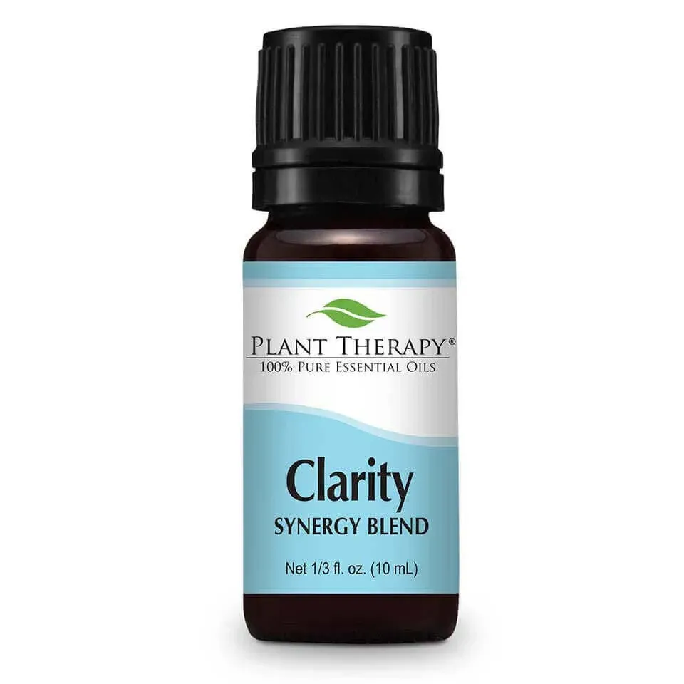 Plant Therapy Clarity Essential Oil Blend 10 mL (1/3 oz) 100% Pure, Undiluted, Therapeutic GradePlant Therapy Clarity Essential Oil Blend 10 mL (1/3 oz) 10…