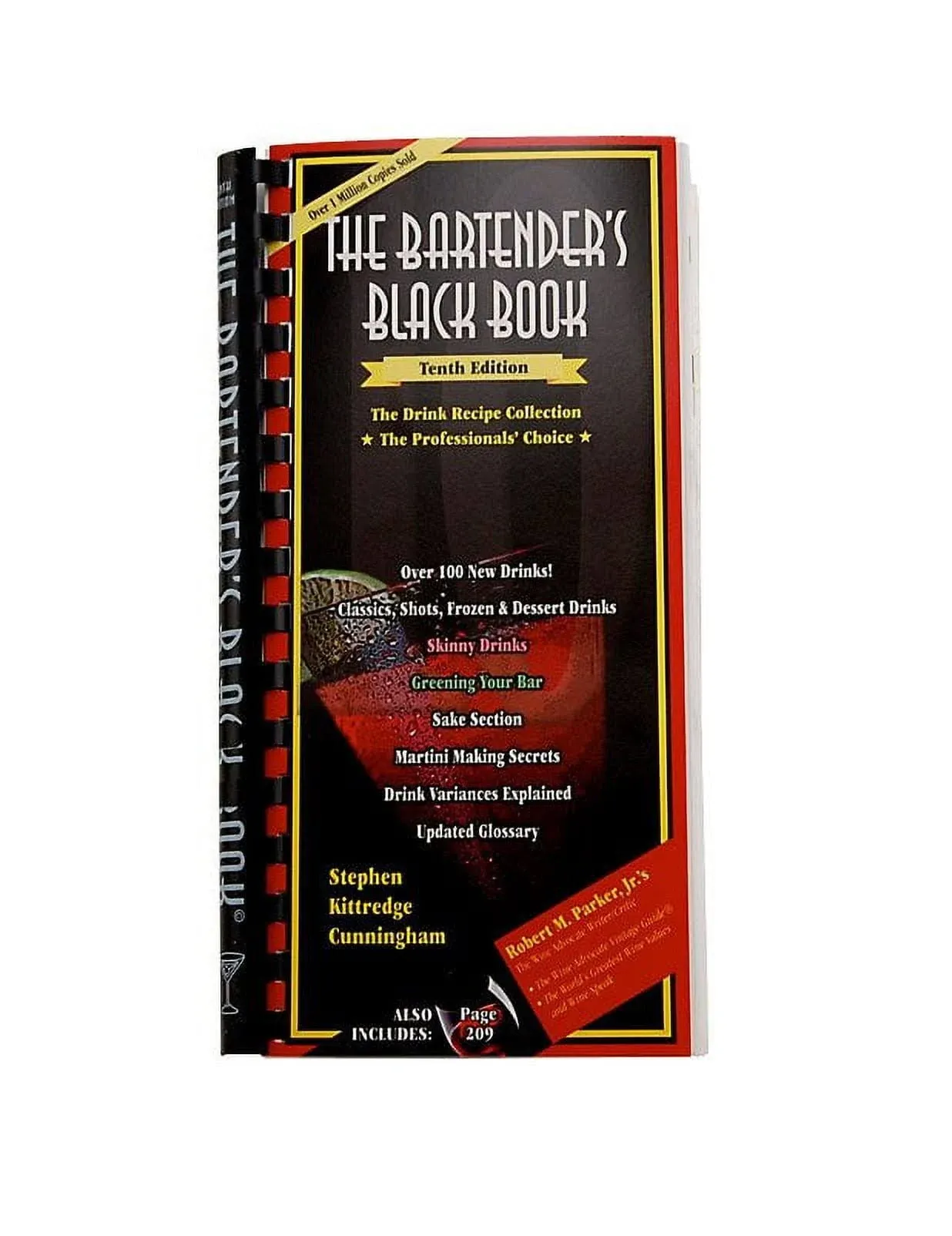 Bartender's Black Book 10th Edition - Spiral Bound | True