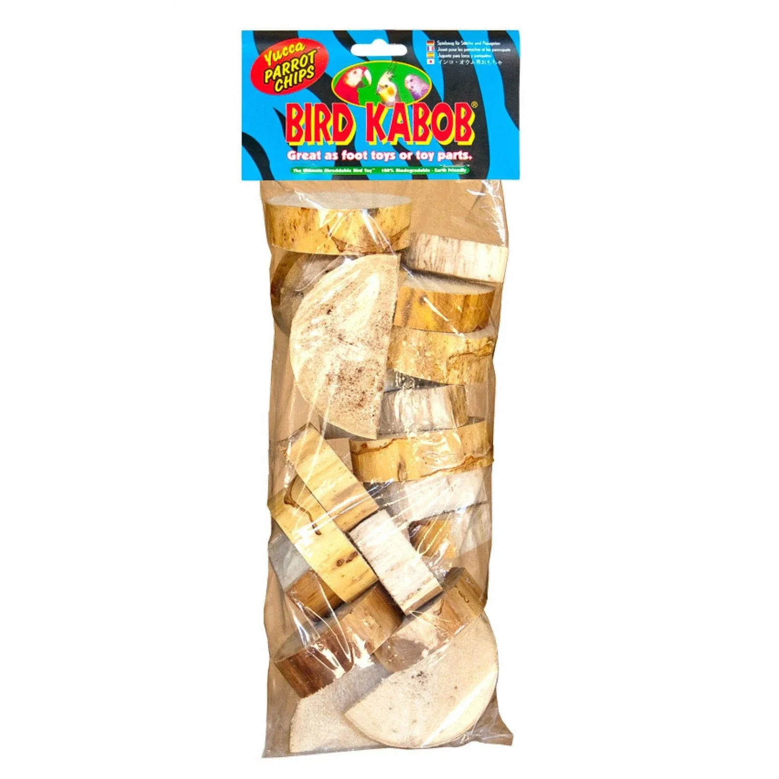 Bird Kabob Yucca Parrot Chips