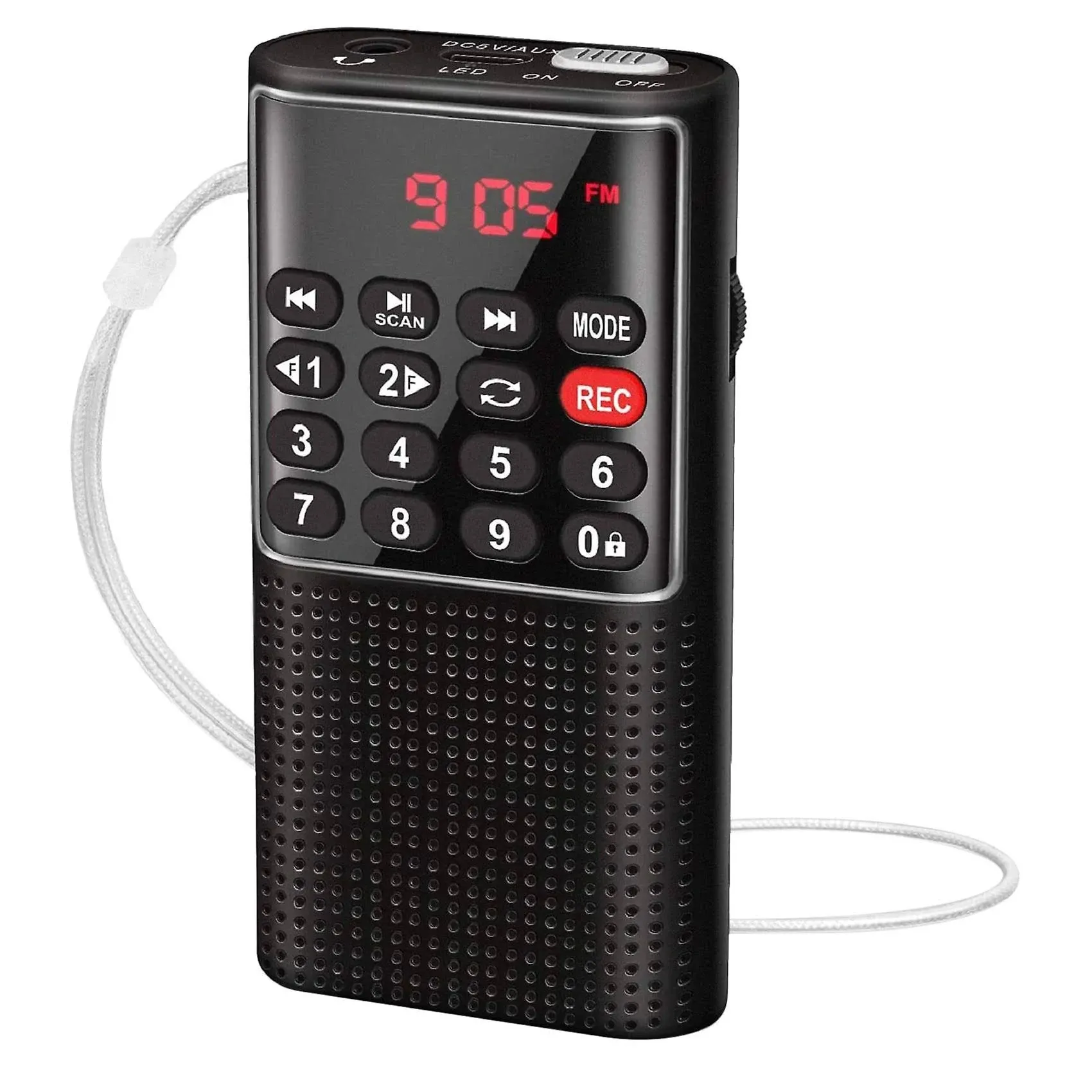 Portable Handheld FM Radio With Remote Call Recorder And Rechargeable Battery For Walkman And Hiking From Zzw168, $9.28 | DHgate.Com