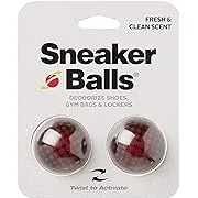 Sof Sole Sneaker Balls Shoe, Gym Bag, and Locker Deodorizer, 3 Pair, Matrix