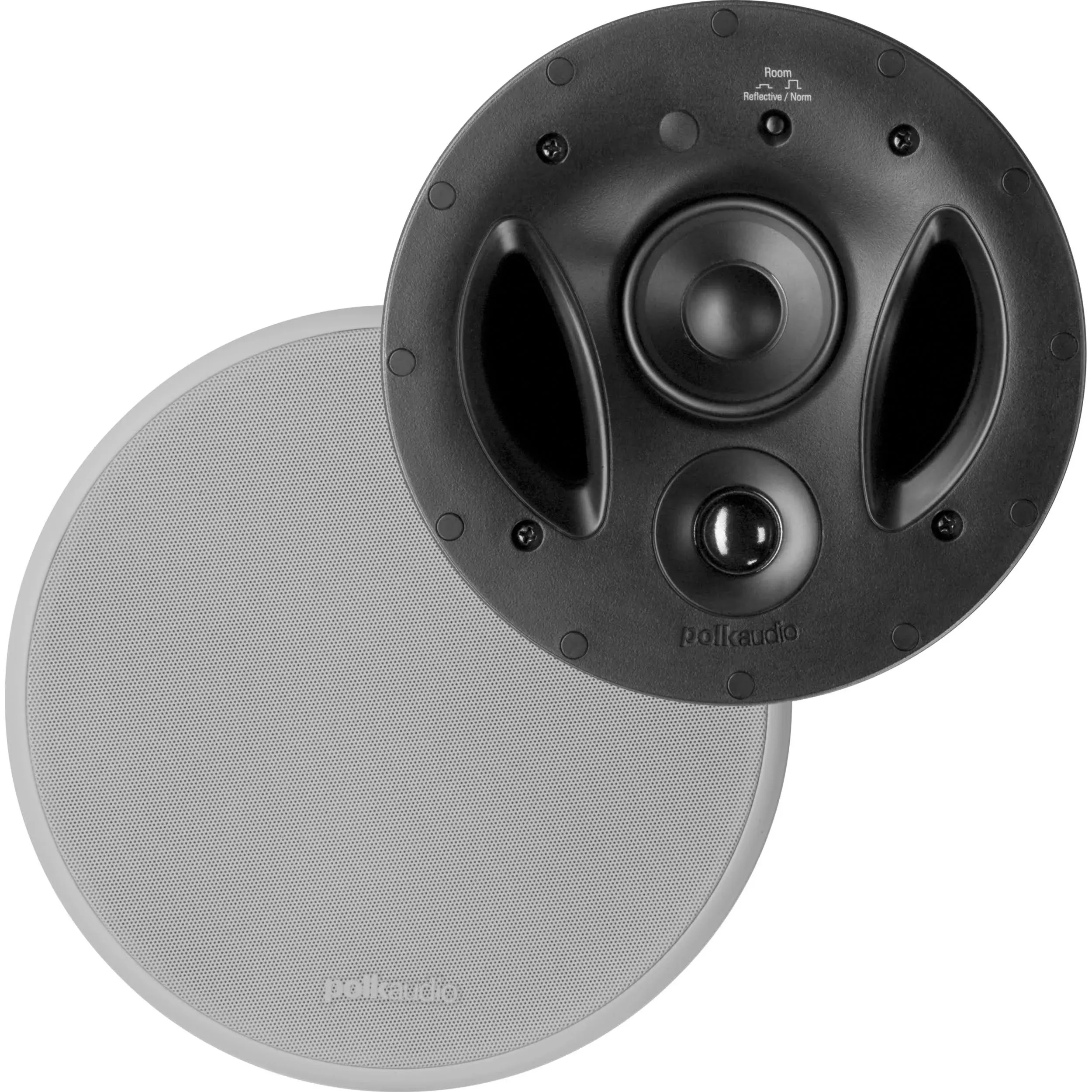 Polk Audio - Vanishing Series RT 7" 3-Way In-Ceiling Speaker (Each) - White