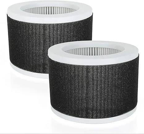 Flintar Replacement Filter, Compatible with KOIOS and MOOKA EPI810 Air Purifier, 3-Stage H13 True HEPA Filtration, 2-Pack