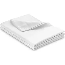 PLUSHY COMFORT Luxury Flat Sheets 1 Piece in White 100% Egyptian Cotton 800 Thread Count- KingPLUSHY COMFORT Luxury Flat Sheets 1 Piece in White 100% Egyptian Cotton 800 Thread Count- King