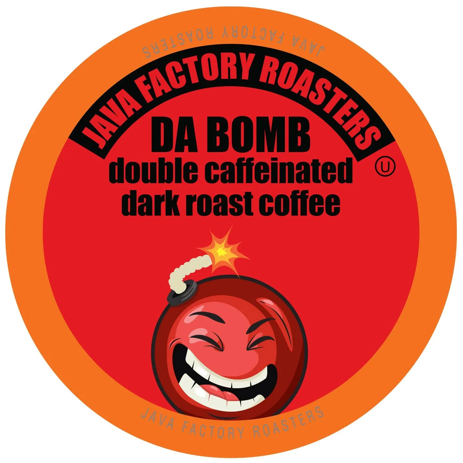 Java Factory Coffee Pods High Caffeine Coffee Keurig K Cup Brewers Da Bomb 40-Ct