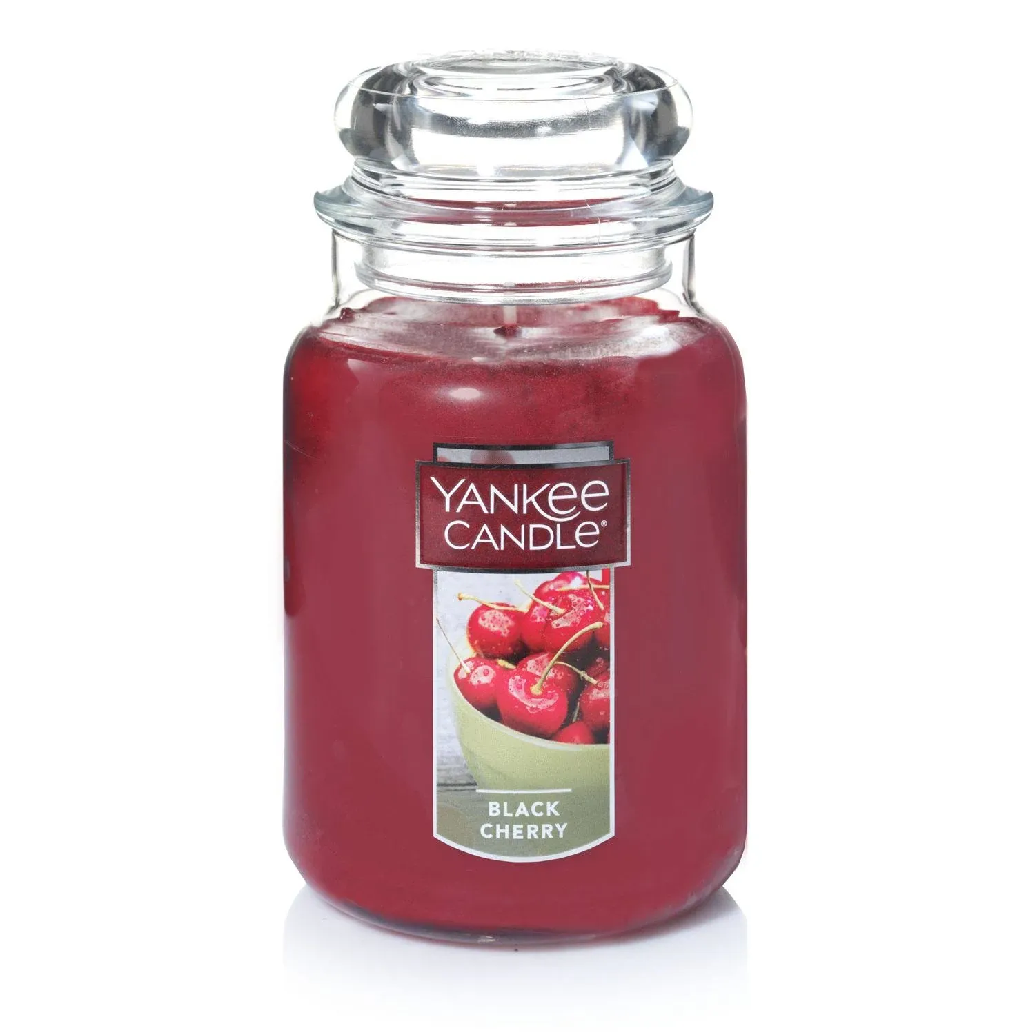 Yankee Black Cherry Large Jar Candle