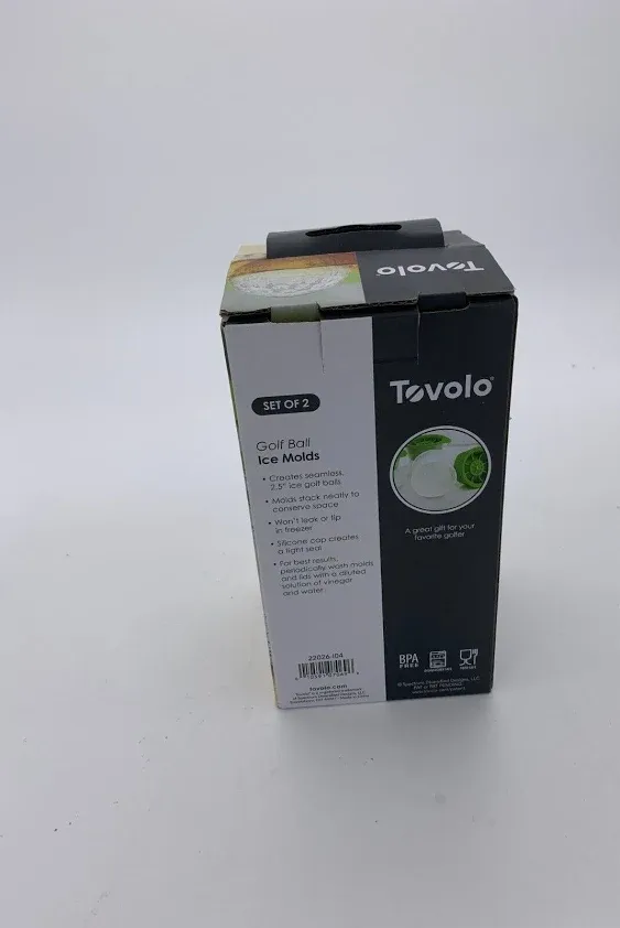 Tovolo Golf Ball Ice Molds Set Of 2