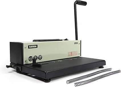 Rayson PD-1503 Coil Binding Machine 4:1 Binder with Electric Coil Inserter