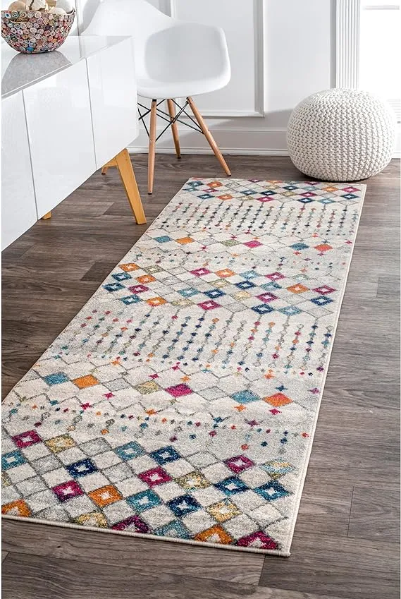 nuLOOM Moroccan Blythe Area Rug - 2' 8" x 8' Dark Gray - 22235187 | HSN