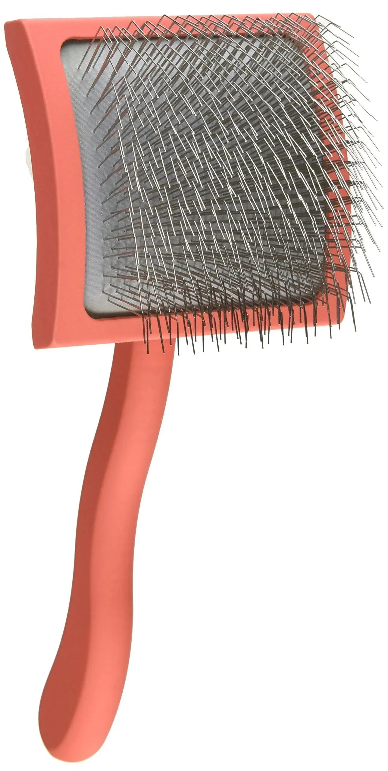 Chris Christensen Long Pin Big G Slicker Brush, Medium , Coral