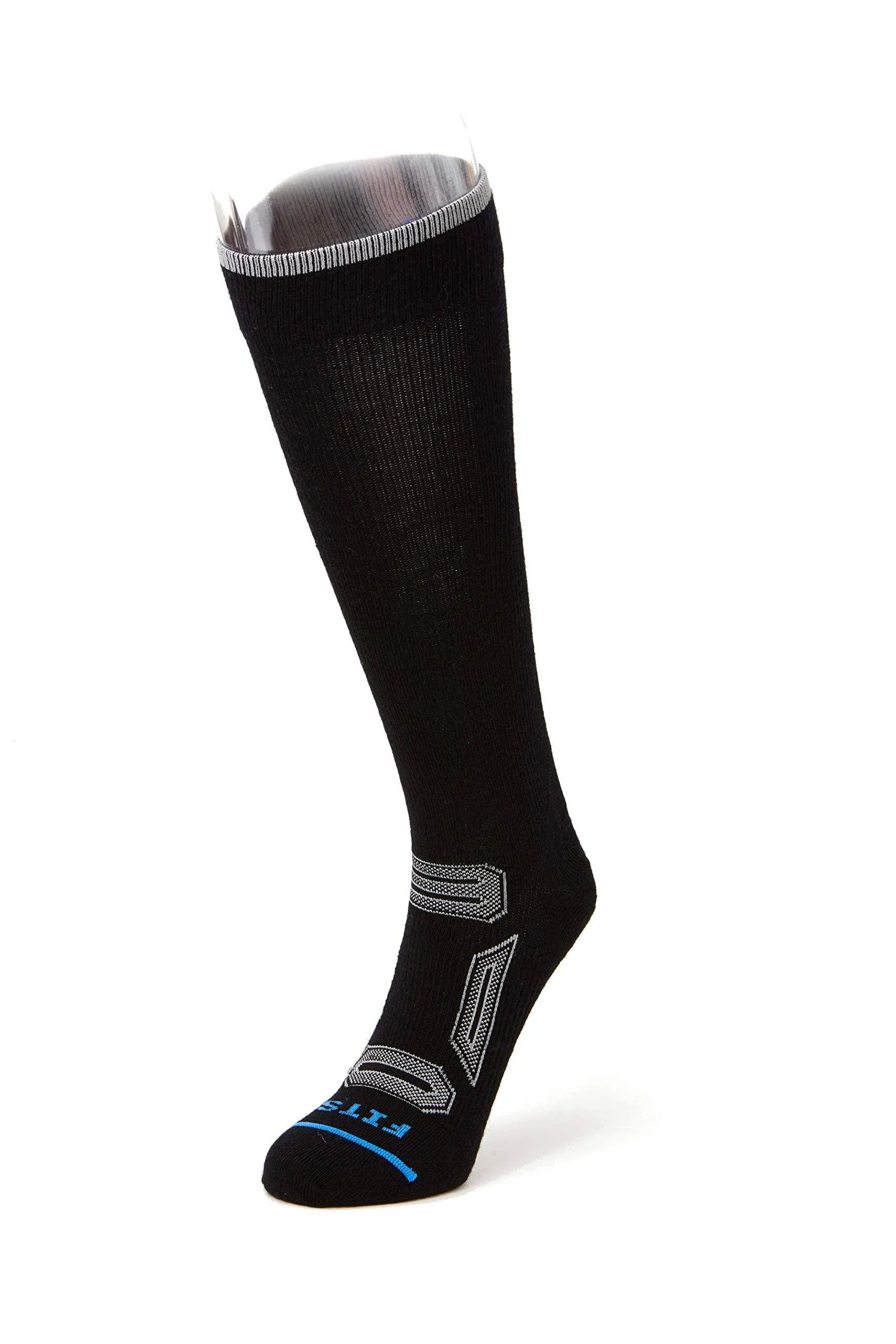 Fits Ultra Light Ski OTC Sock Black S