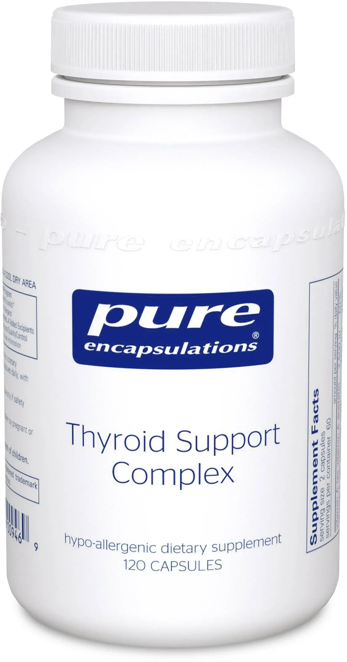 Pure Encapsulations Thyroid Support Complex - 60 Capsules