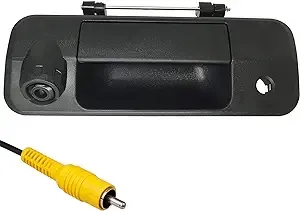 Master Tailgaters Tailgate Handle with Backup Reverse Camera; Black (07-13 Tundra)