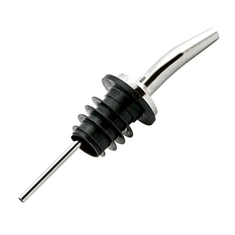 Spill Stop 285-50 Chrome Tapered Pourer with Poly-Kork, 12-Units