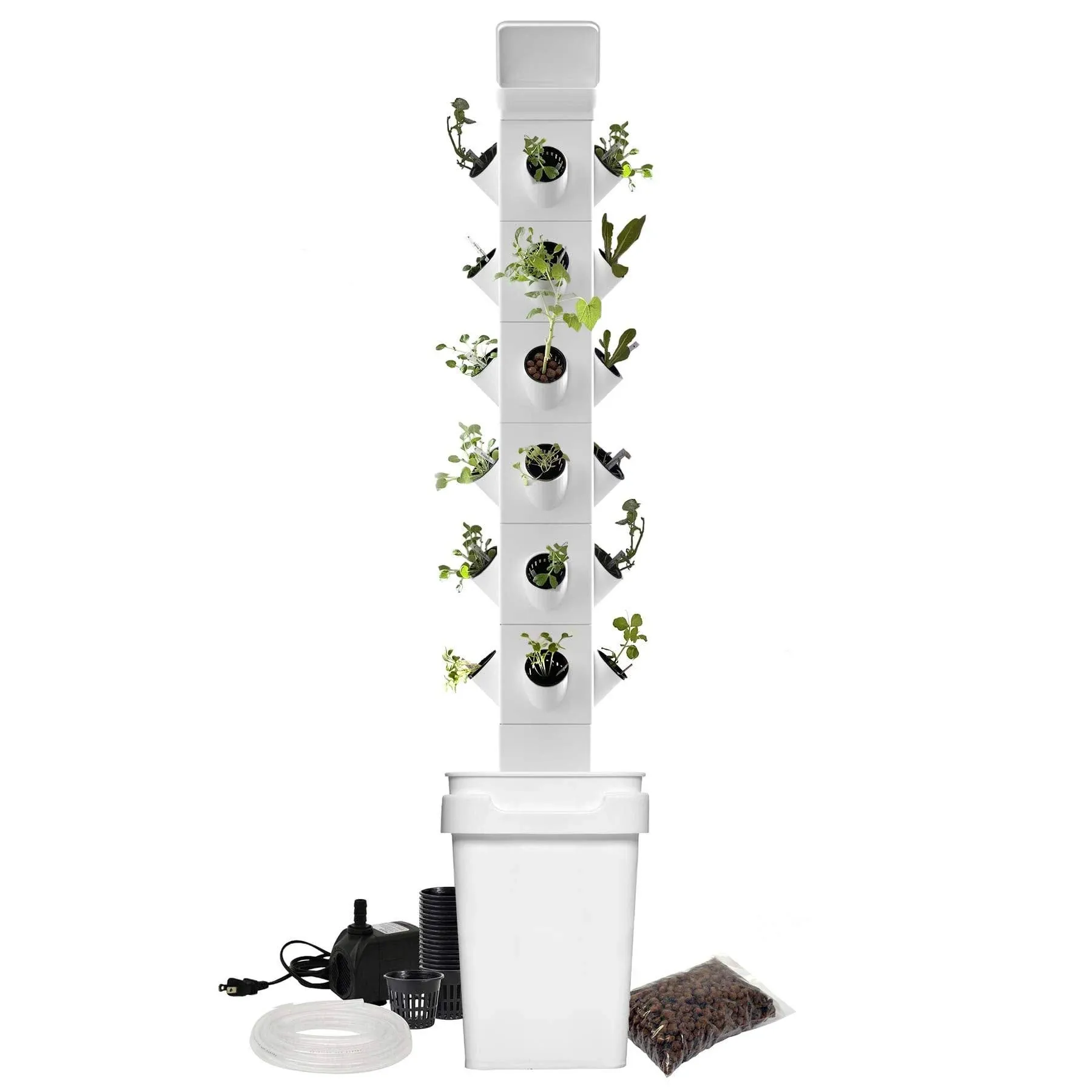 Exotower 24 Plant Hydroponic Garden Tower