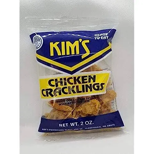 "Kim's Chicken Cracklings  Orig.(6 pack of 2oz.  )"